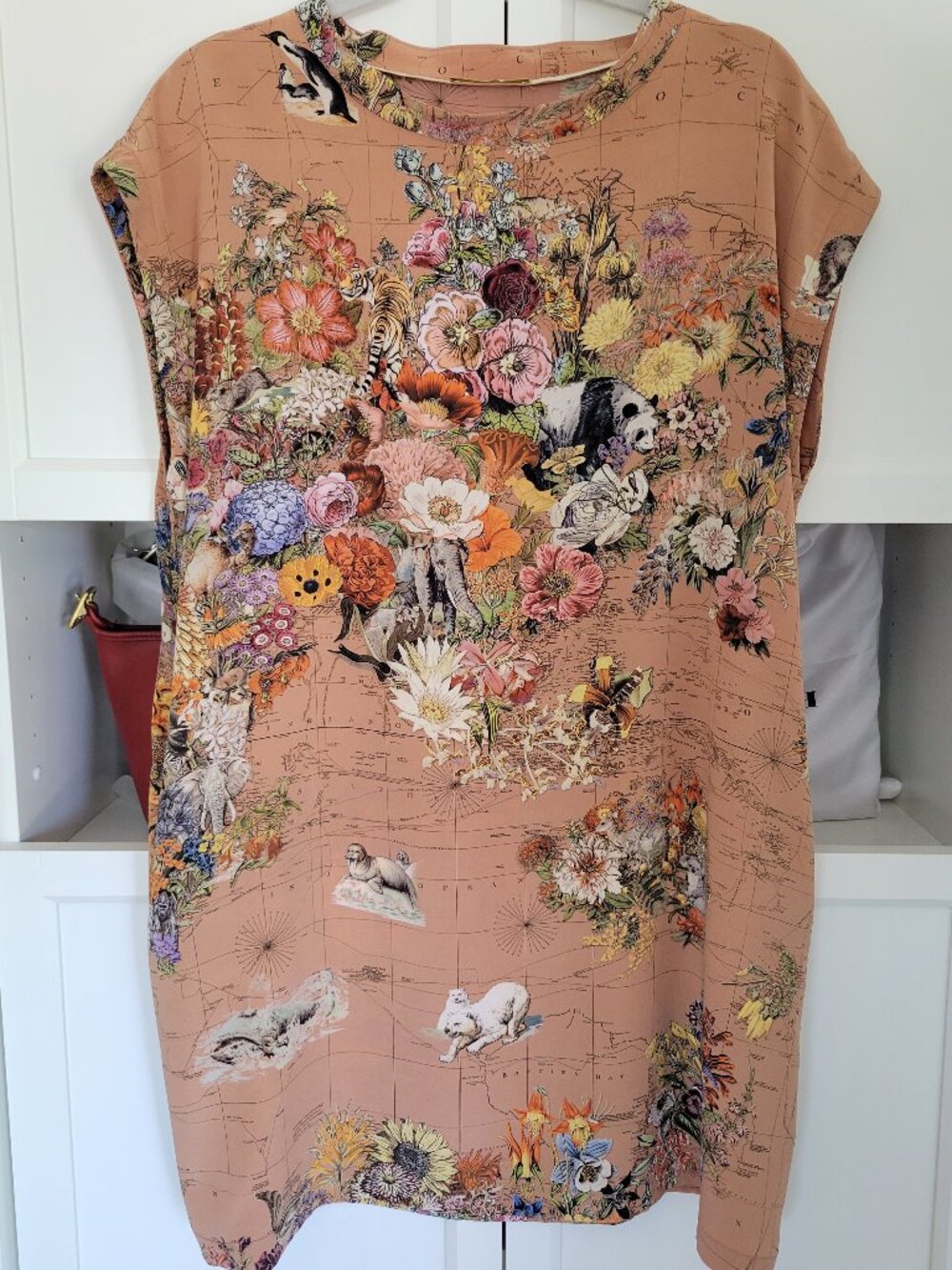 Momoni  Baltimore Multicolor Italian  Silk  Dress - Picture 8 of 10